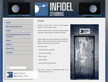 Tablet Screenshot of infidelstudios.com.au